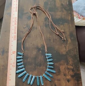 Elegant Blue Necklace